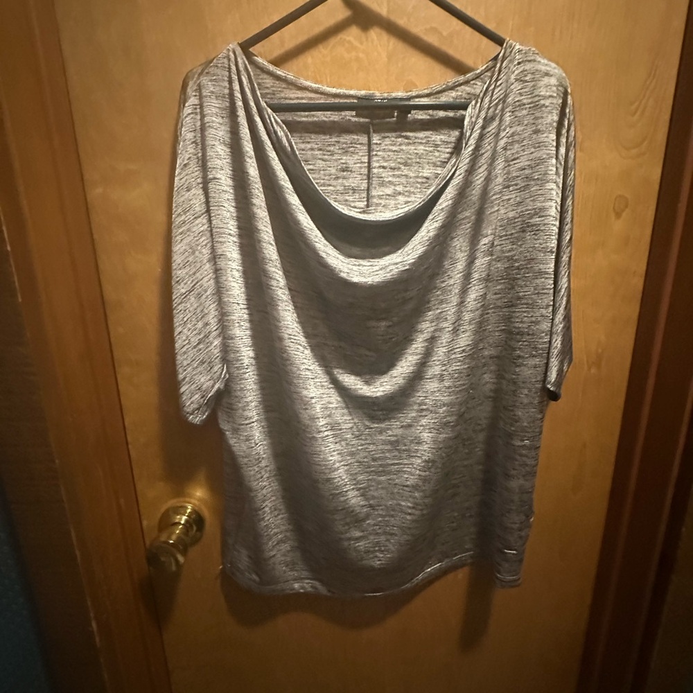 Apt. 9 Heather Gray Short Sleeve Top